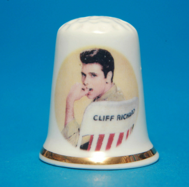 SPECIAL-OFFER-A-Young-Cliff-Richard-China-Thimble-B48-154022992051