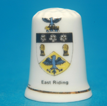 East-Riding-Yorkshire-Shield-China-Thimble-B02-164015135532
