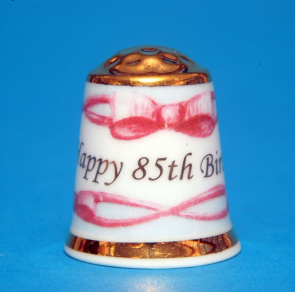 Miss-Mouse-Thimbles-Ayshford-Happy-85th-Birthday-Gold-Top-China-Thimble-B86-154572140802