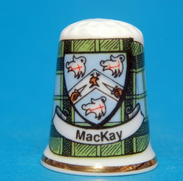 Clans-Of-Scotland-MacKay-China-Thimble-B163-154409347283