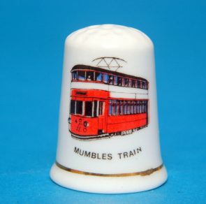 Mumbles-Train-China-Thimble-B127-154715956833