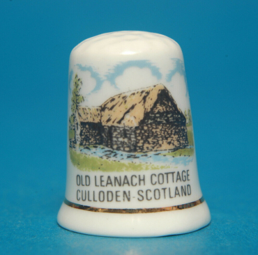 Special-Offer-Old-Leanach-Cottage-Culloden-Scotland-China-Thimble-B74-160501461843
