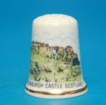 Edinburgh-Castel-Scotland-China-Thimble-B09-154140013034