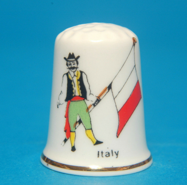 Miss-Mouse-SPECIAL-OFFER-EU-Europe-Flags-Italy-China-Thimble-B001-165096963265