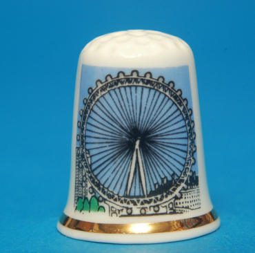 Miss-Mouse-SPECIAL-OFFER-The-London-Eye-China-Thimble-B36-164312717055