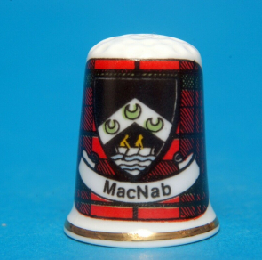 Clans-Of-Scotland-MacNab-China-Thimble-B163-154409340336