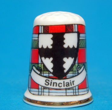 Clans-Of-Scotland-Sinclair-China-Thimble-B163-164806880826