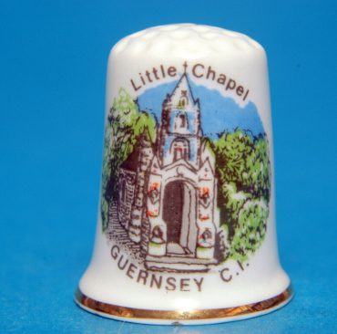 Little-Chapel-Guernsey-Channel-Islands-China-Thimble-B107-164636396856