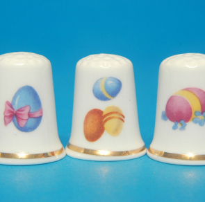 SPECIAL-OFFER-Easter-Eggs-Set-Of-3-China-Thimbles-B65-154035222856