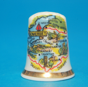SPECIAL-OFFER-Somerset-Map-China-Thimble-B36-154023915656