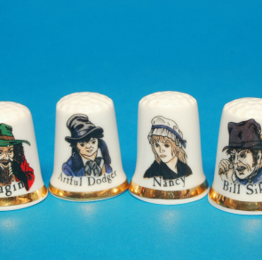 Special-Offer-Dickens-Characters-Set-Of-4-China-Thimbles-B44-164420016066