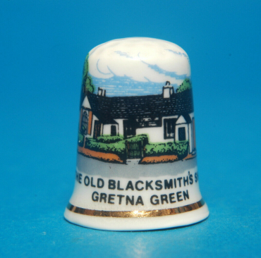 The-Old-Blacksmiths-Shop-Gretna-Green-China-Thimble-B51-153788128256