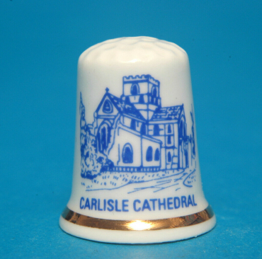 Carlisle-Cathedral-Cumbria-China-Thimble-B35-164768825438