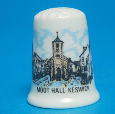 Moot-Hall-Keswick-Cumbria-China-Thimble-B107-163534340188