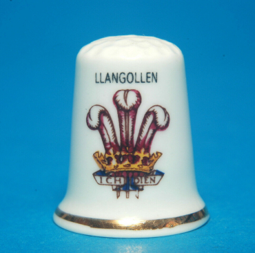 Llangollen-Coat-of-Arms-China-Thimble-B04-153696442439