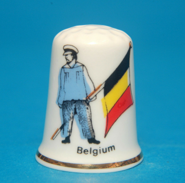 Miss-Mouse-SPECIAL-OFFER-EU-Europe-Flags-Belgium-China-Thimble-B01-154630008919